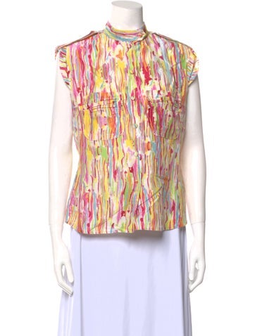 Yves Saint Laurent Rive Gauche Tops Vintage 2000's Blouse L