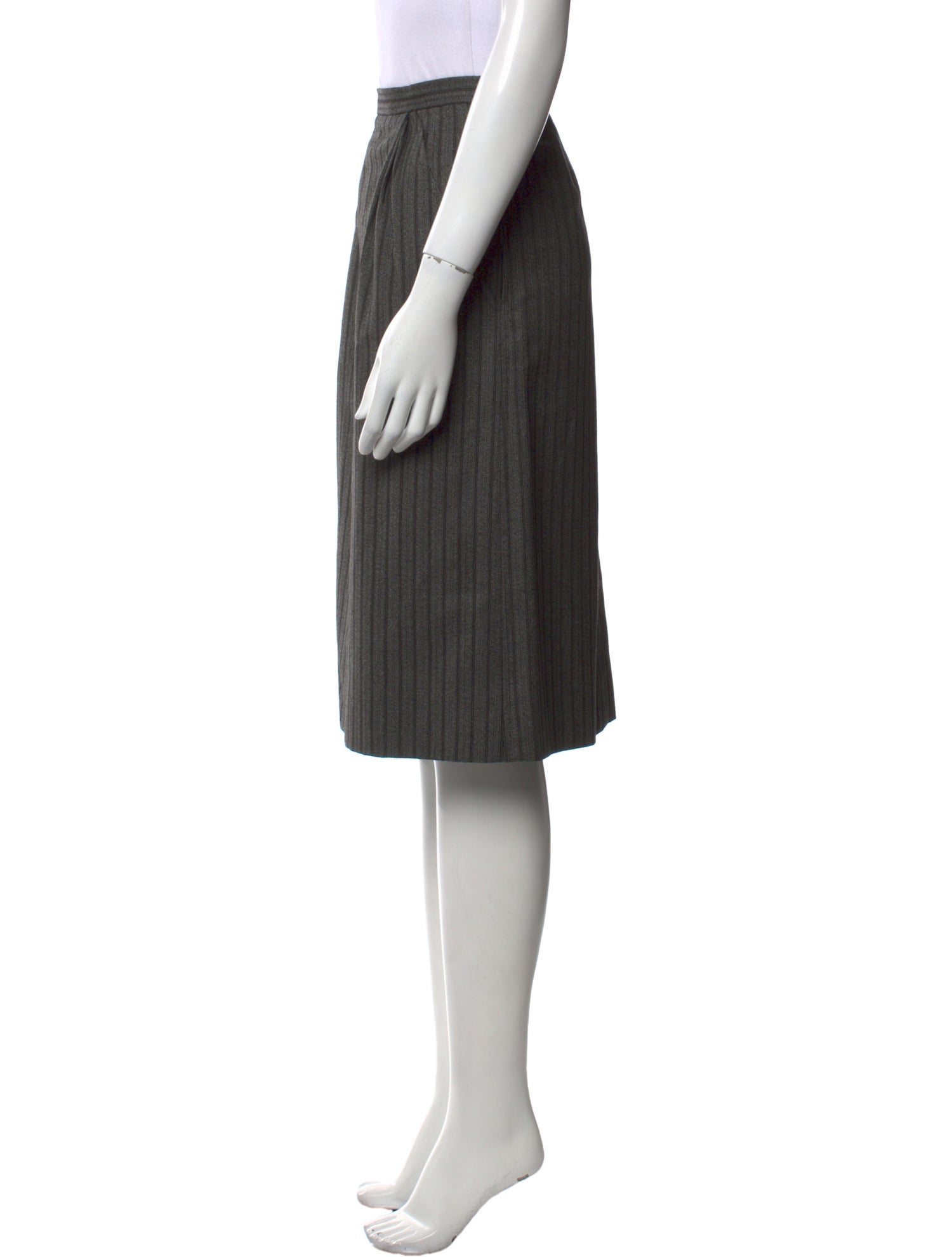 Yves Saint Laurent Rive Gauche Vintage Knee-Length Skirt