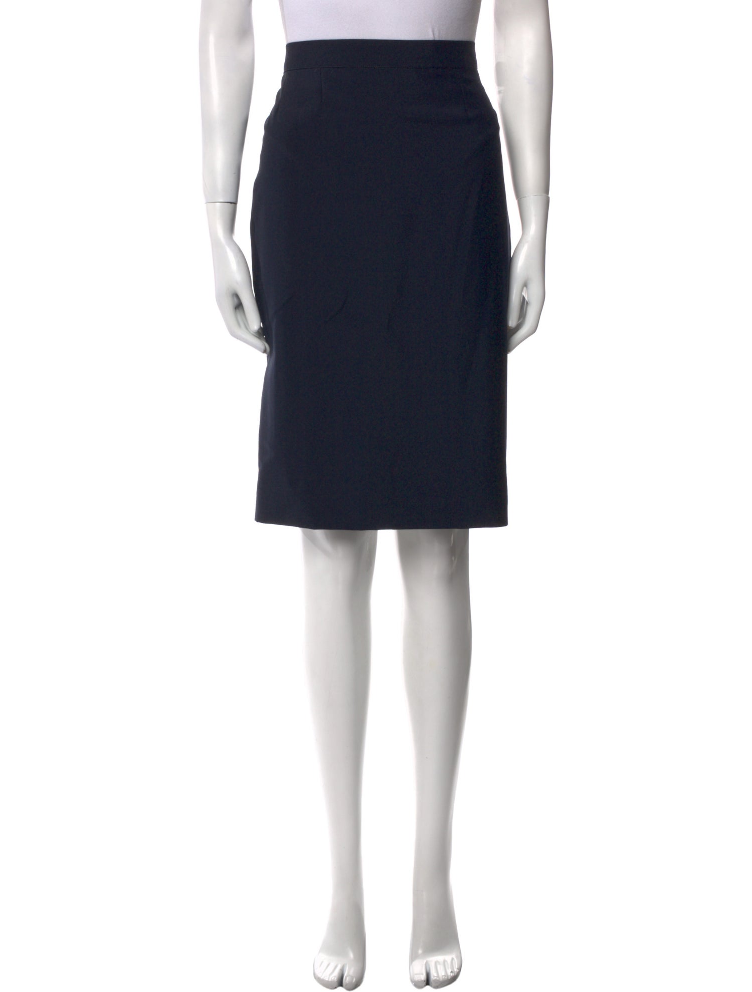 Yves Saint Laurent Rive Gauche Vintage Knee-Length Skirt