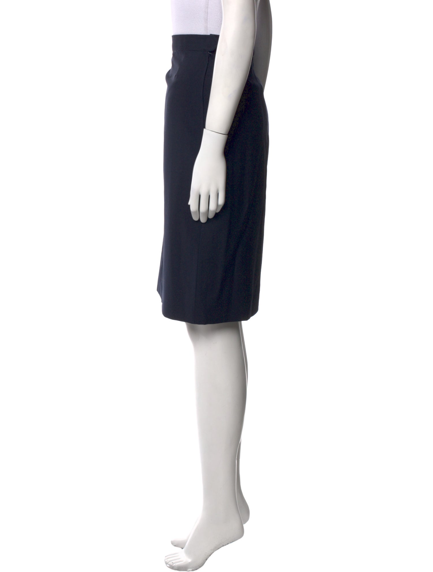 Yves Saint Laurent Rive Gauche Vintage Knee-Length Skirt