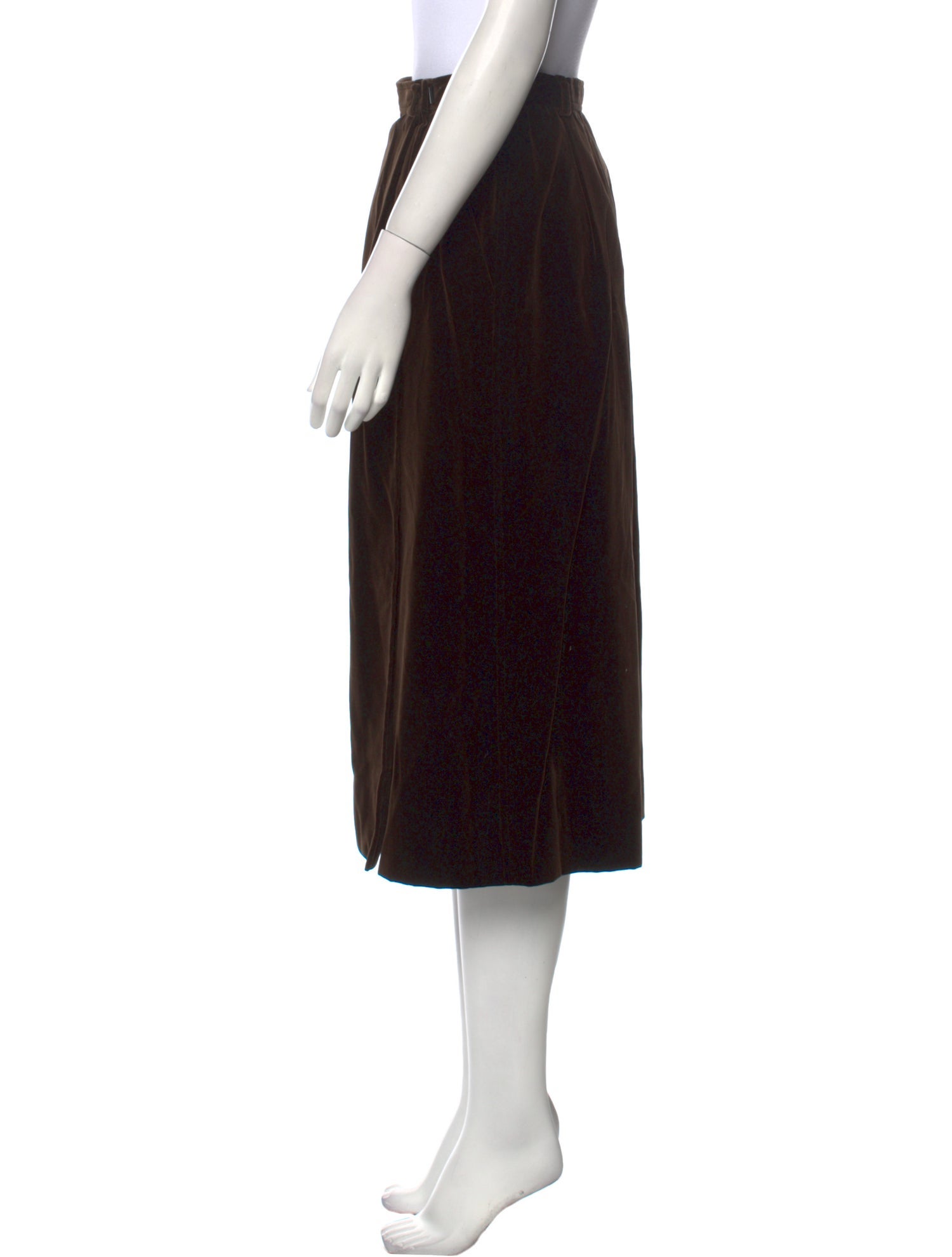 Yves Saint Laurent Rive Gauche Vintage Midi Length Skirt