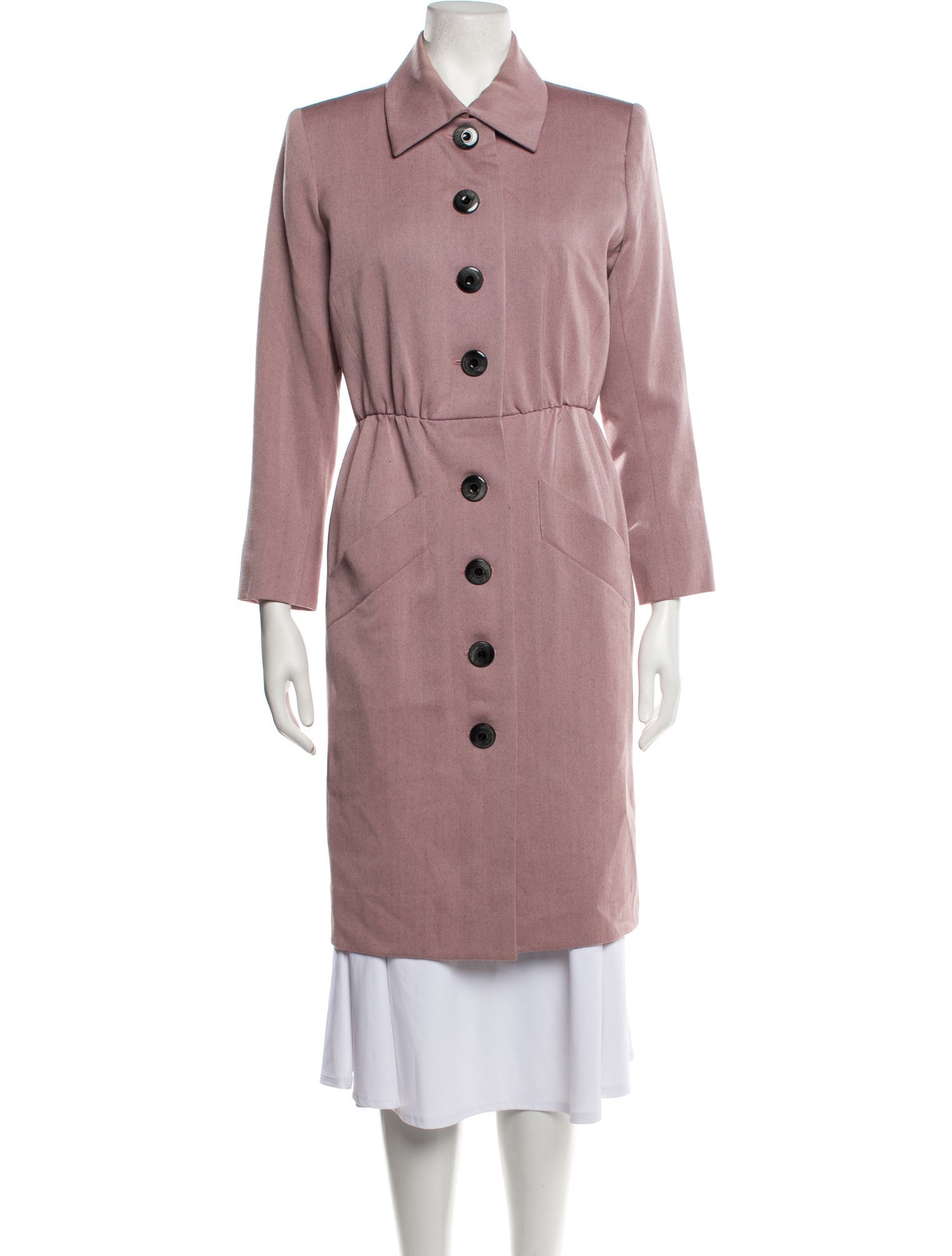 Yves Saint Laurent Rive Gauche Vintage Late 1970's - Early 1980's Coat