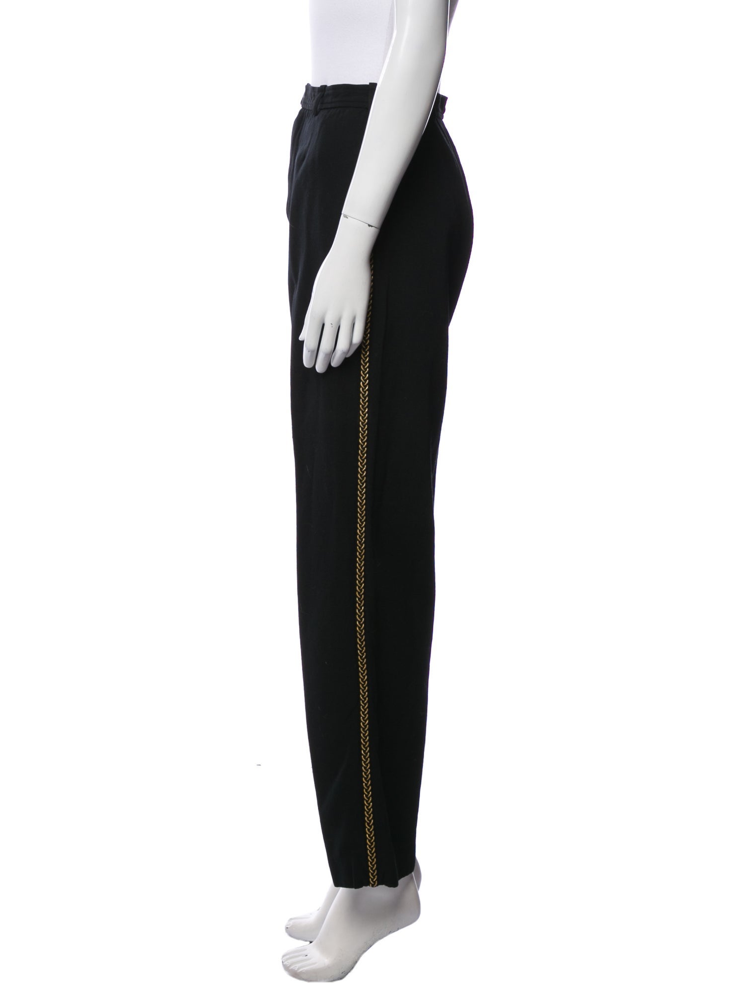 Yves Saint Laurent Rive Gauche Vintage Straight Leg Pants
