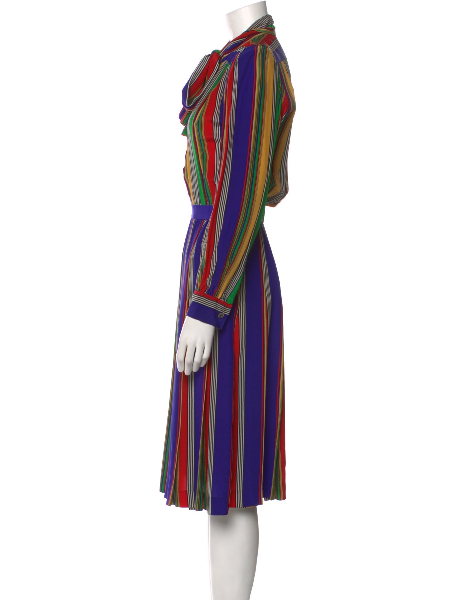 Yves Saint Laurent Rive Gauche Vintage Midi Length Dress