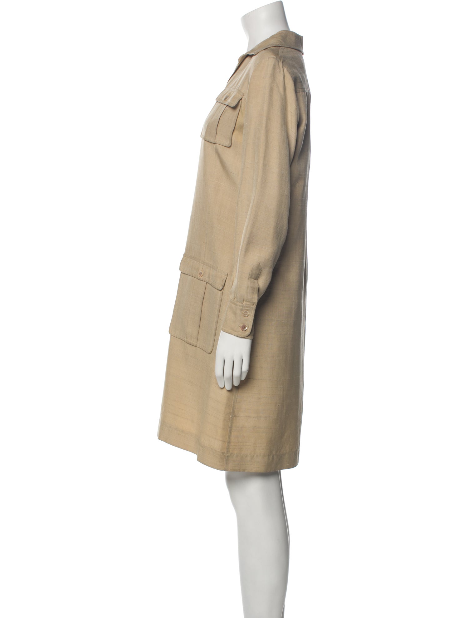 Yves Saint Laurent Rive Gauche Vintage Knee-Length Dress