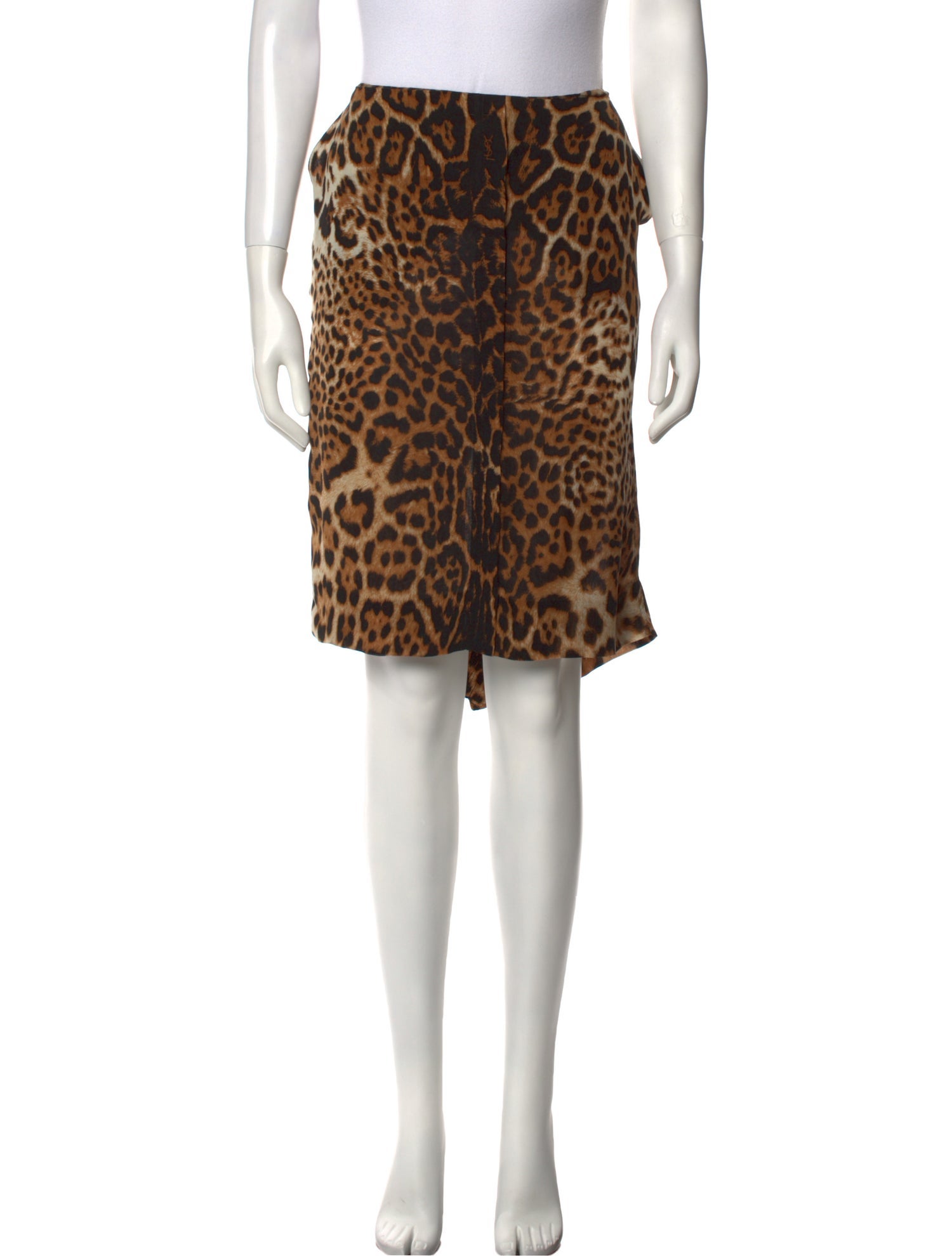 Yves Saint Laurent Rive Gauche Vintage Knee-Length Skirt