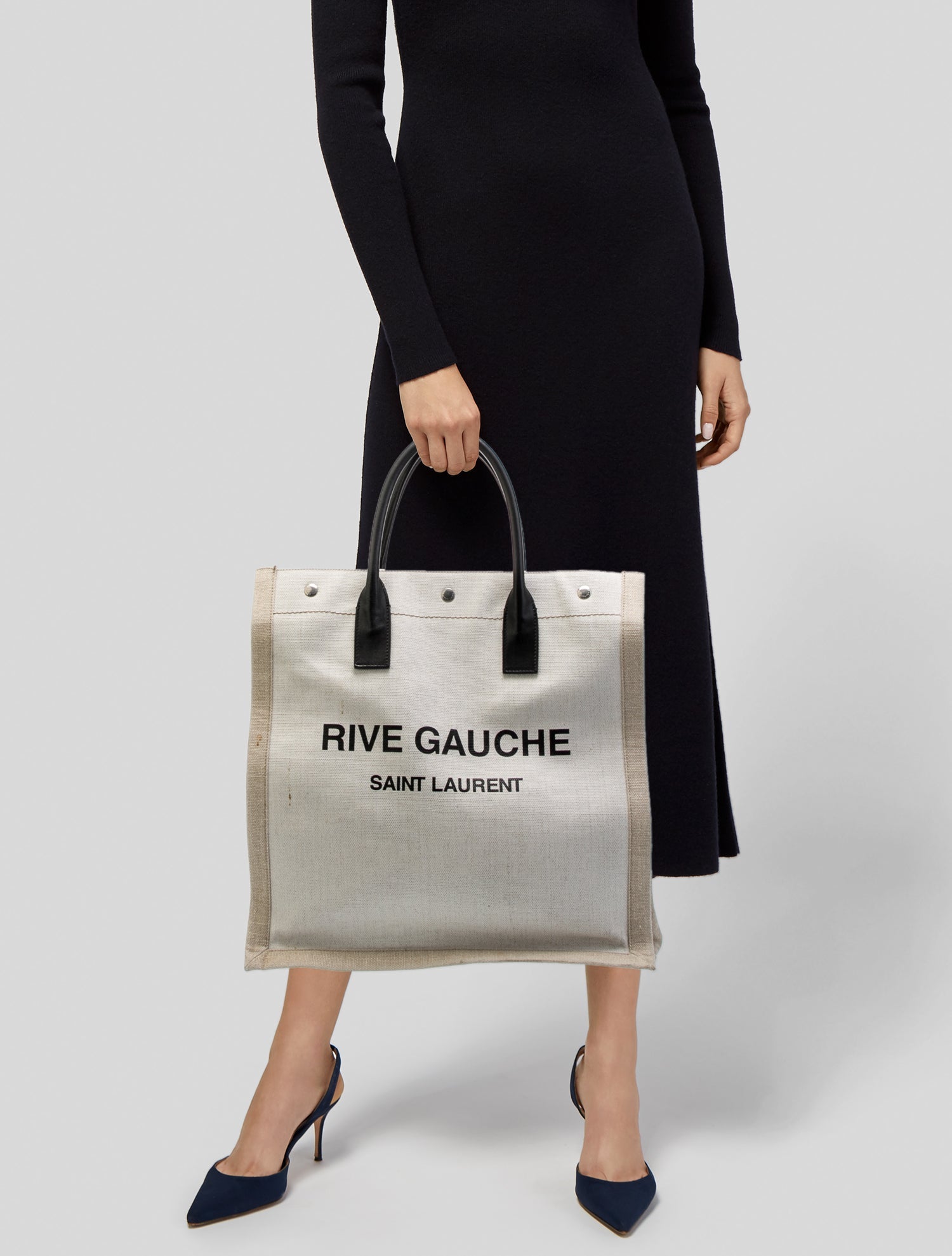 Saint Laurent Canvas Rive Gauche