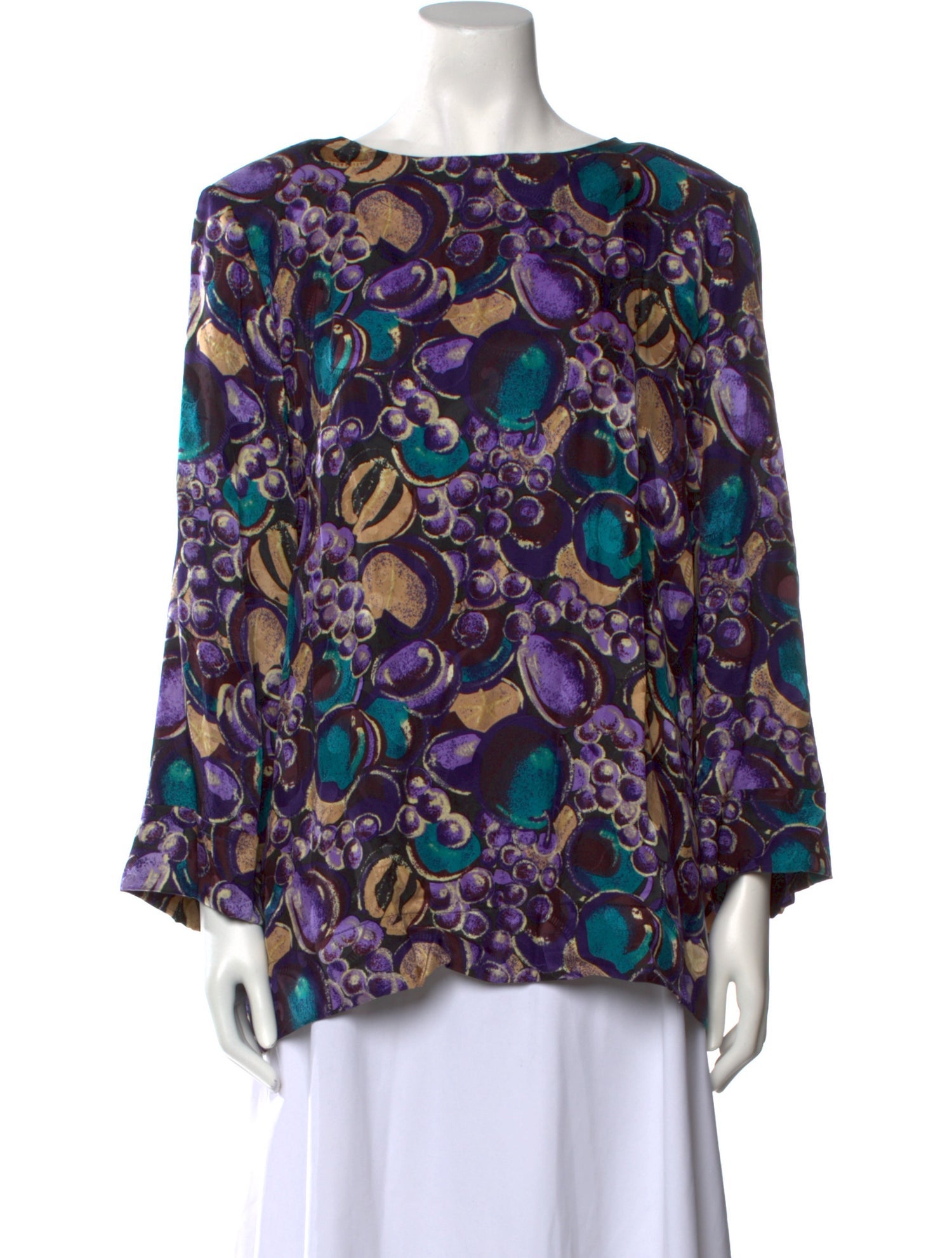 Yves Saint Laurent Rive Gauche Vintage Late 1980's - Early 1990's Blouse