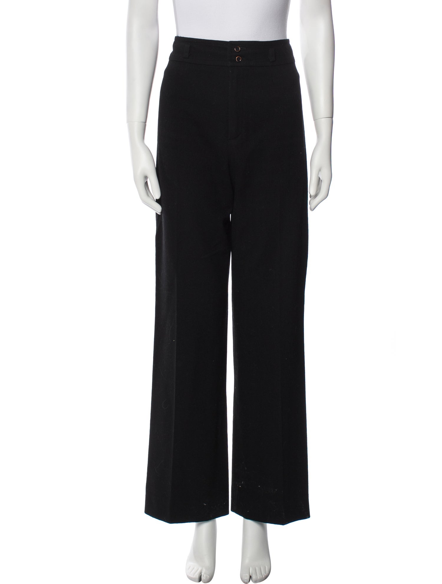 Yves Saint Laurent Rive Gauche Vintage Wide Leg Pants