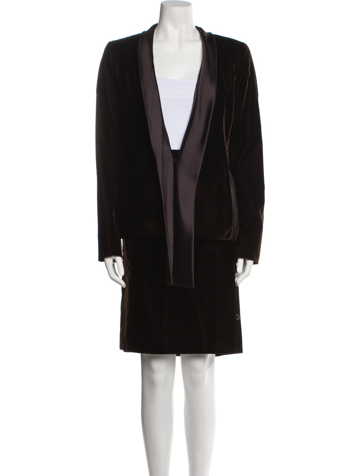 Yves Saint Laurent Rive Gauche Vintage 2004 Skirt Set