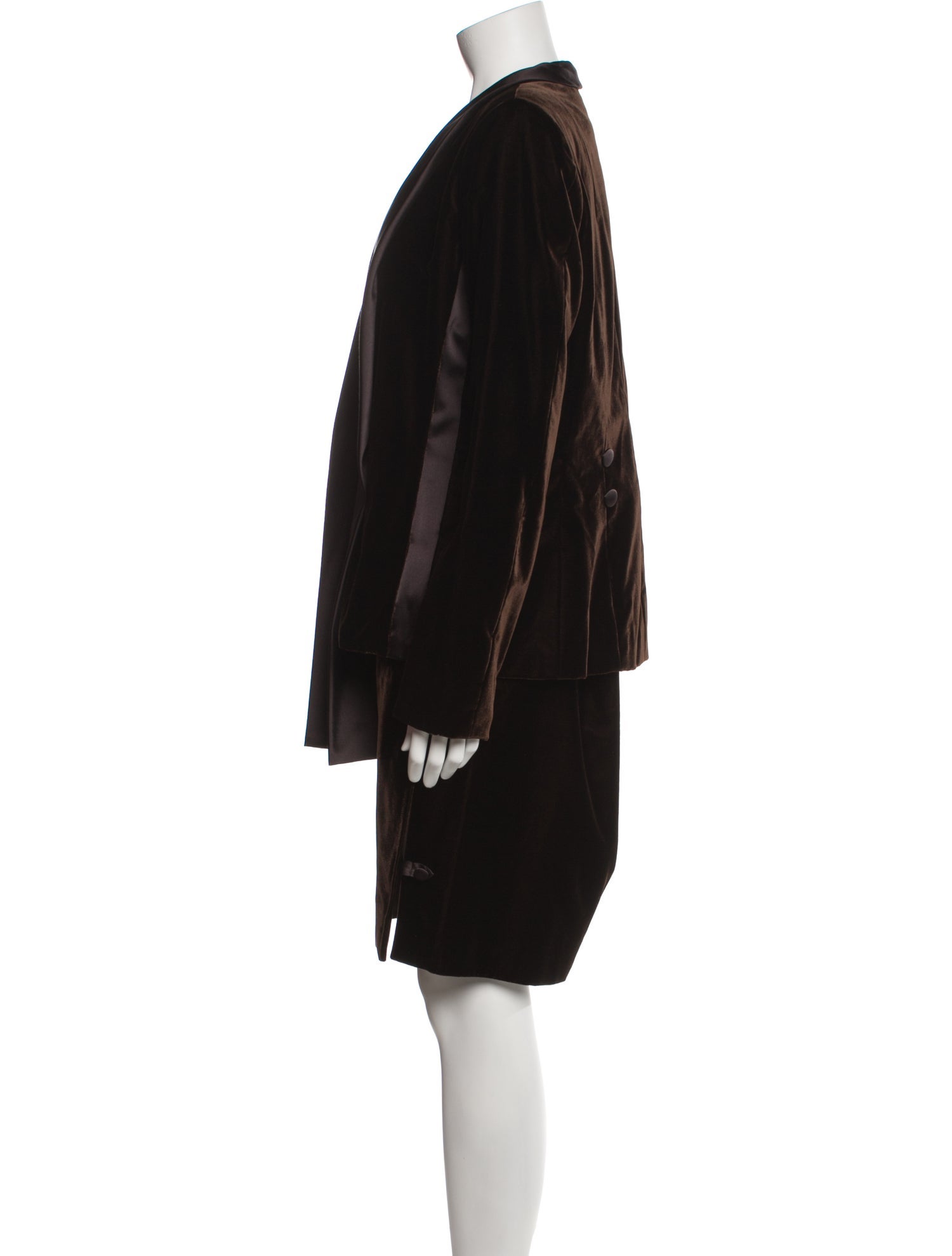 Yves Saint Laurent Rive Gauche Vintage 2004 Skirt Set