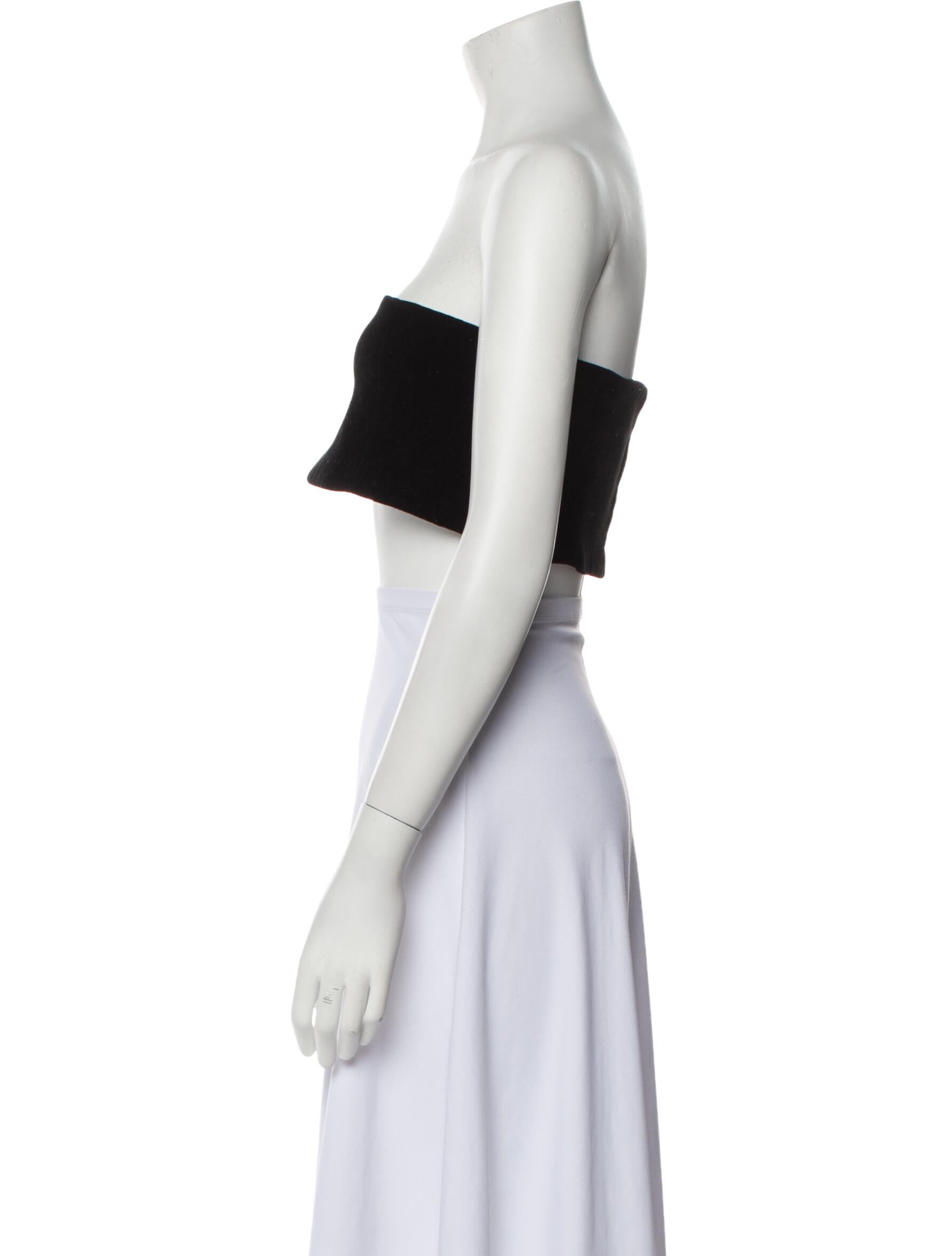 Yves Saint Laurent Rive Gauche Vintage 2001 Crop Top