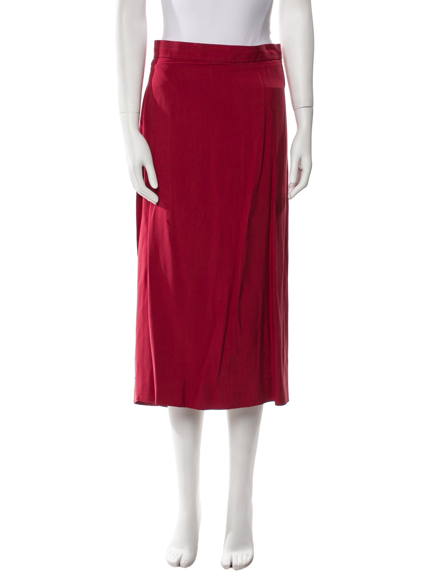 Yves Saint Laurent Rive Gauche Vintage Midi Length Skirt