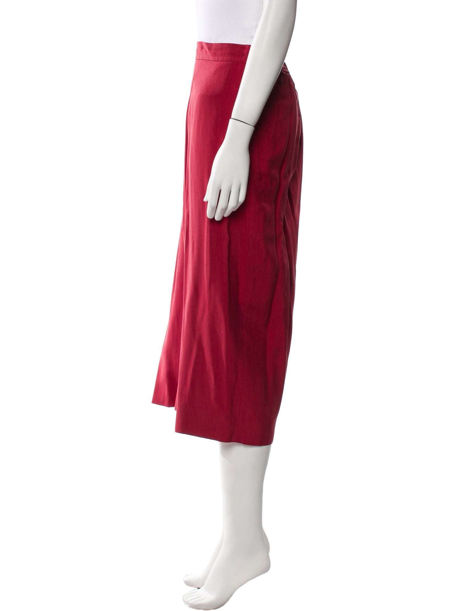 Yves Saint Laurent Rive Gauche Vintage Midi Length Skirt