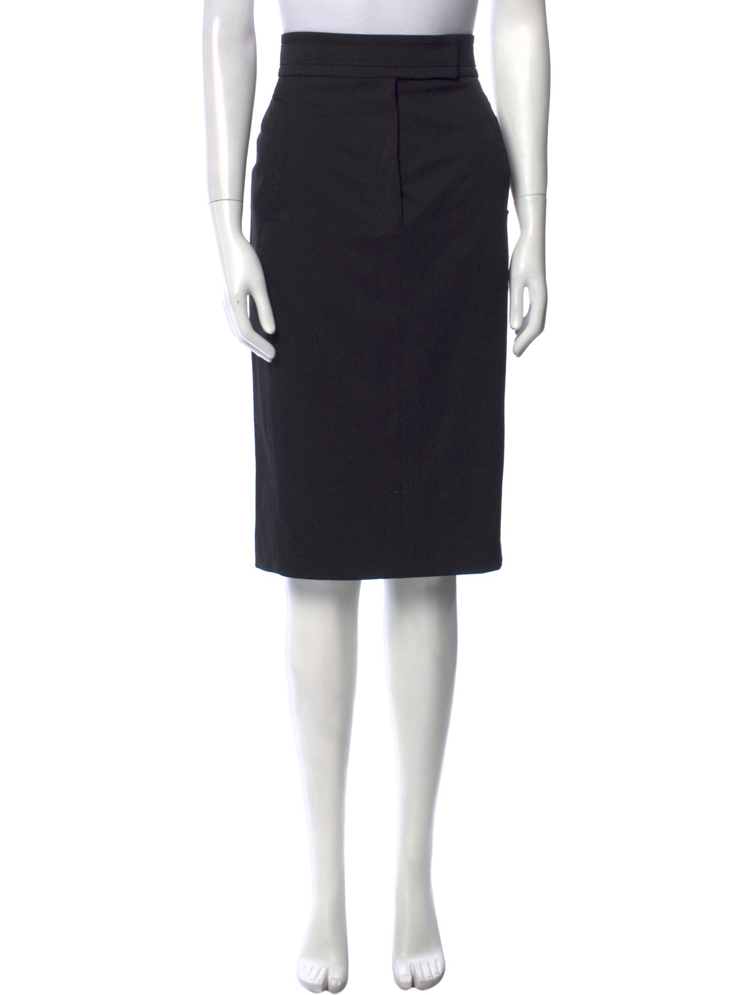 Yves Saint Laurent Rive Gauche Vintage Knee-Length Skirt