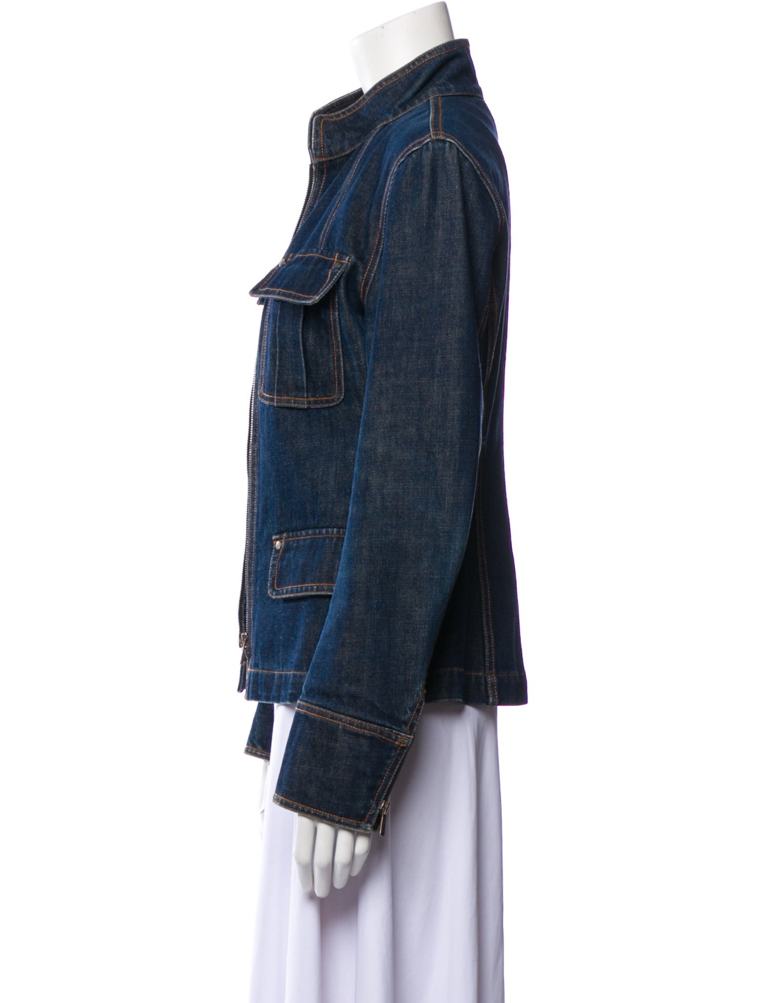 Yves Saint Laurent Rive Gauche Vintage 2002 Denim Jacket