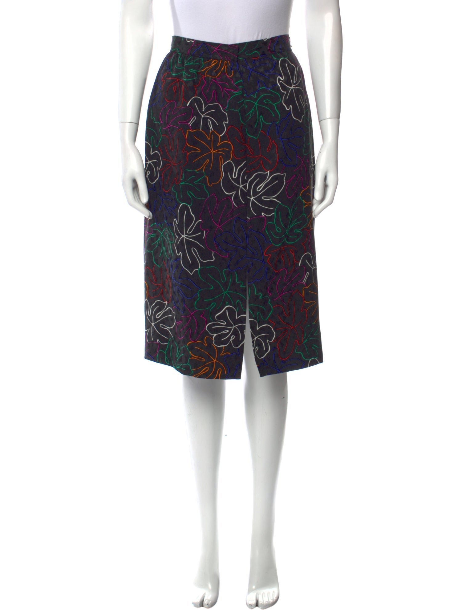 Yves Saint Laurent Rive Gauche Vintage Knee-Length Skirt