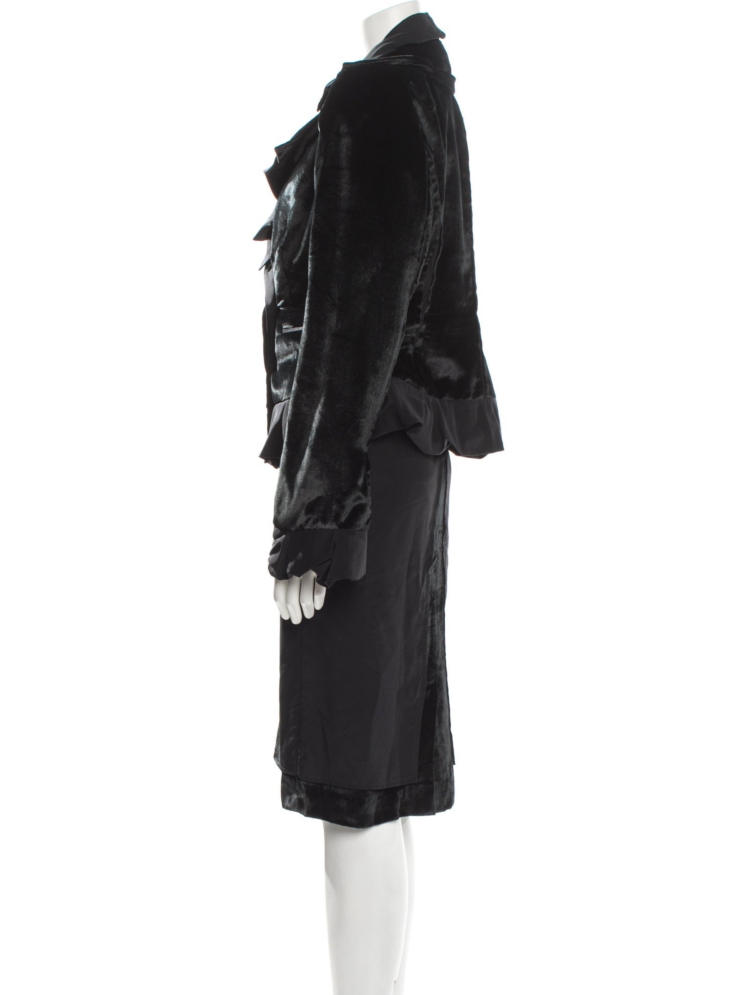 Yves Saint Laurent Rive Gauche Vintage 2002 Skirt Suit