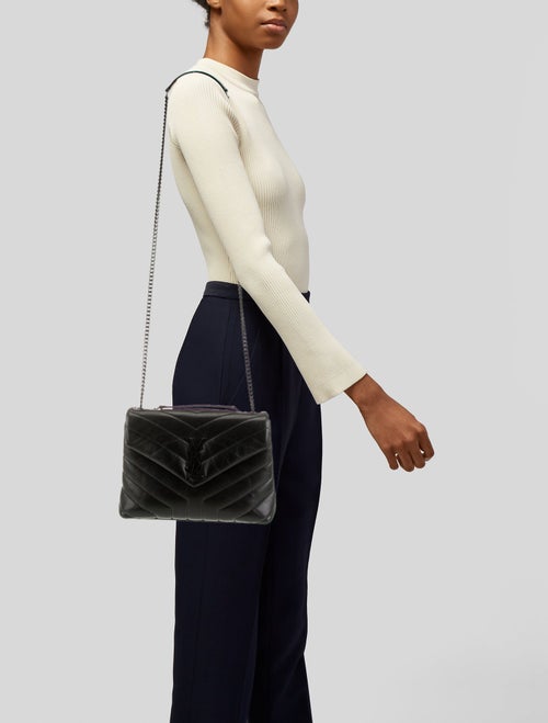 Saint Laurent Leather Shoulder Bag Toy