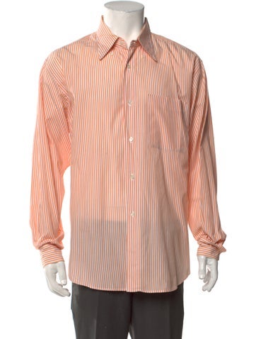 Yves Saint Laurent Rive Gauche Dress Shirts Vintage 1990's Shirt XXL