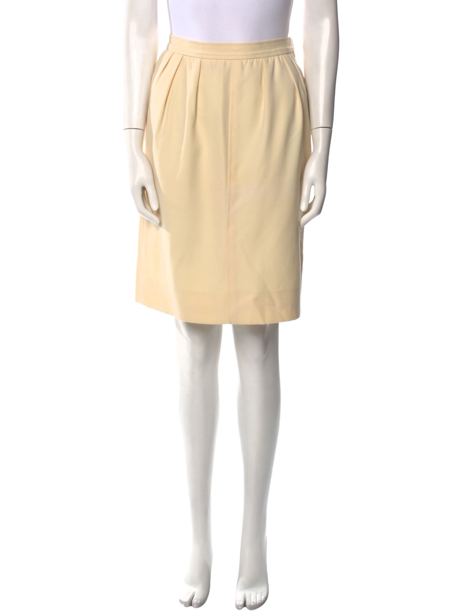 Yves Saint Laurent Rive Gauche Vintage Knee-Length Skirt