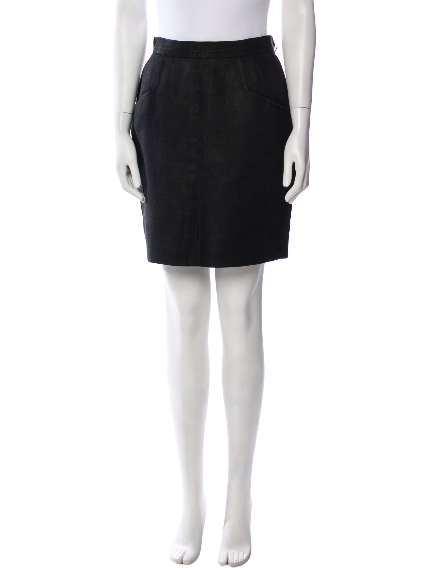 Yves Saint Laurent Rive Gauche Vintage Knee-Length Skirt