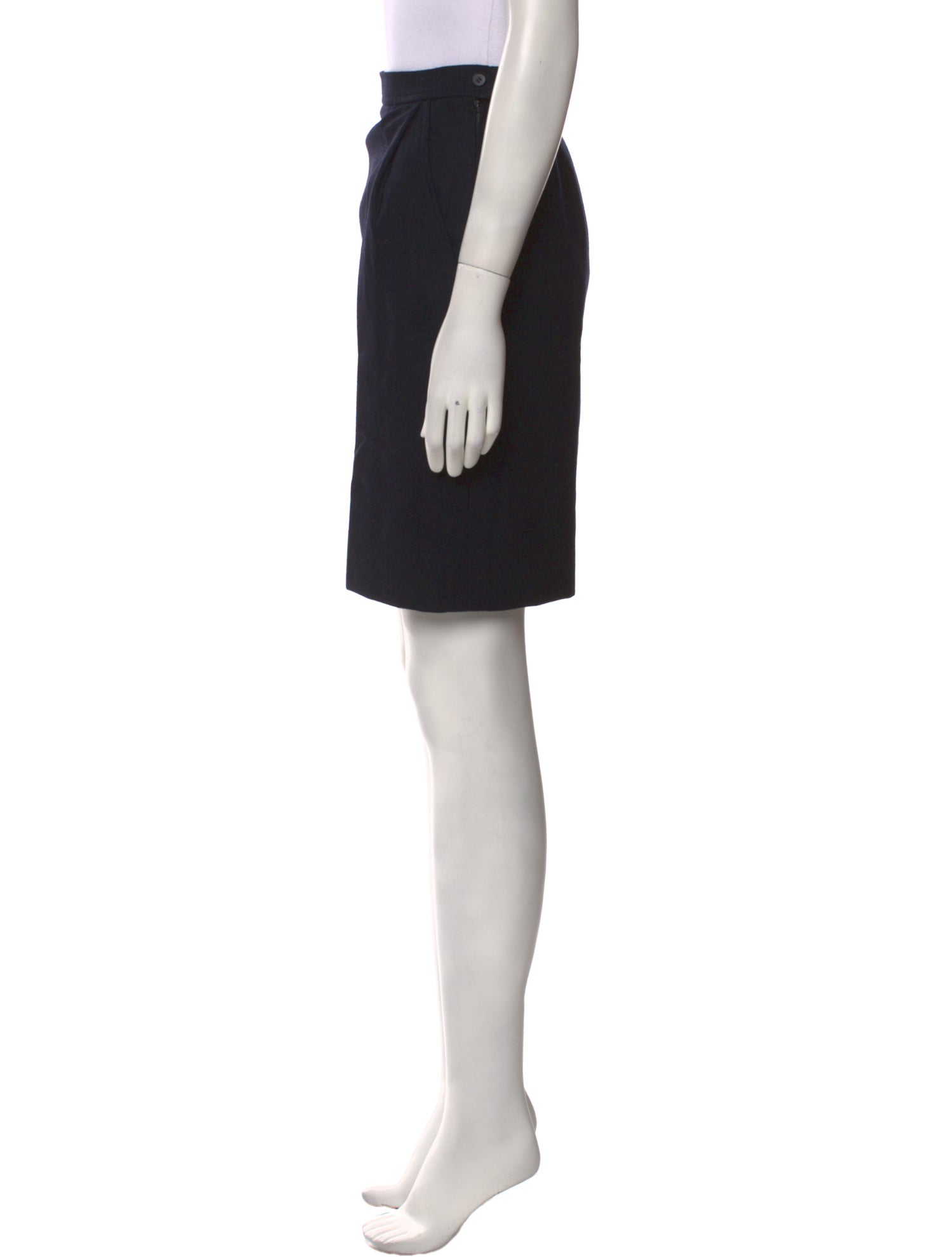 Yves Saint Laurent Rive Gauche Vintage Knee-Length Skirt