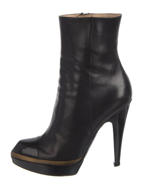 Yves Saint Laurent Rive Gauche Leather Boots