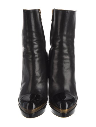 Yves Saint Laurent Rive Gauche Leather Boots