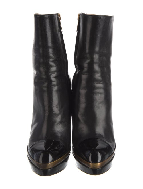 Yves Saint Laurent Rive Gauche Leather Boots