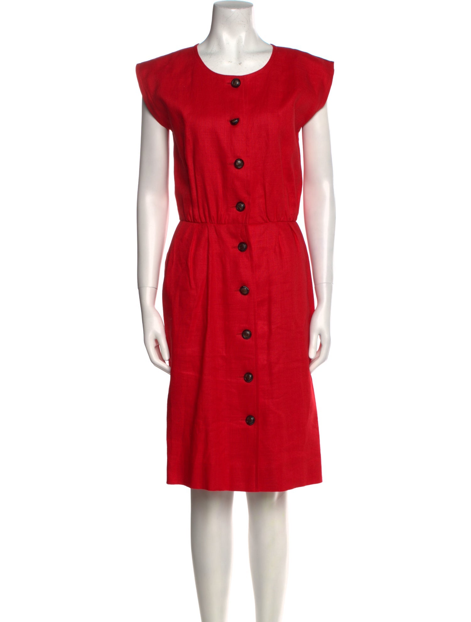 Yves Saint Laurent Rive Gauche Vintage Knee-Length Dress