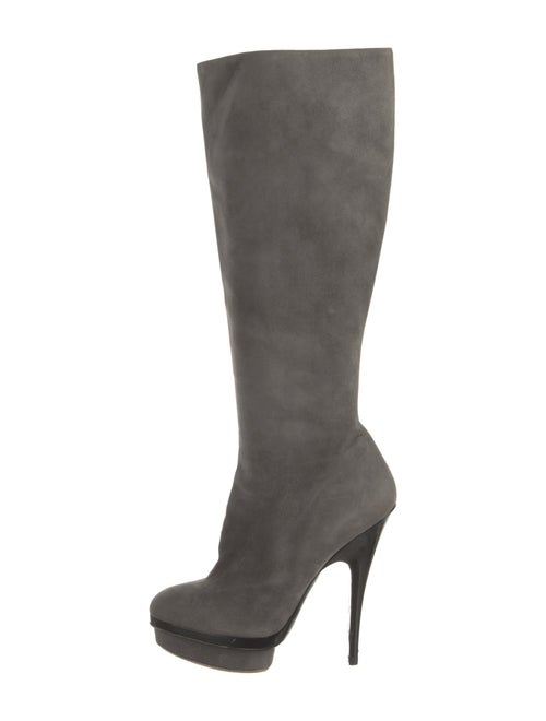 Yves Saint Laurent Rive Gauche Suede Boots