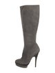 Yves Saint Laurent Rive Gauche Suede Boots