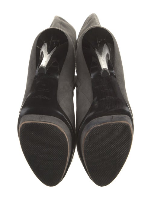 Yves Saint Laurent Rive Gauche Suede Boots