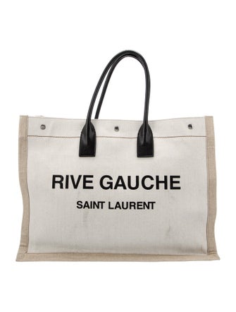 Saint Laurent Canvas Rive Gauche Large