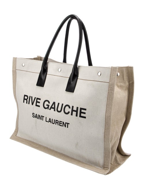 Saint Laurent Canvas Rive Gauche Large