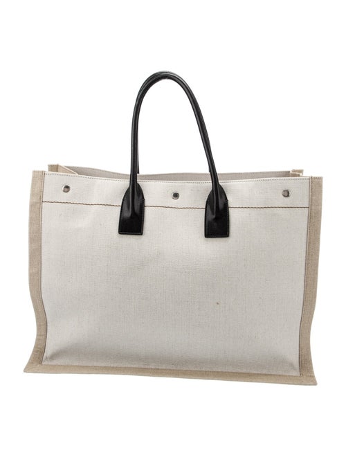 Saint Laurent Canvas Rive Gauche Large