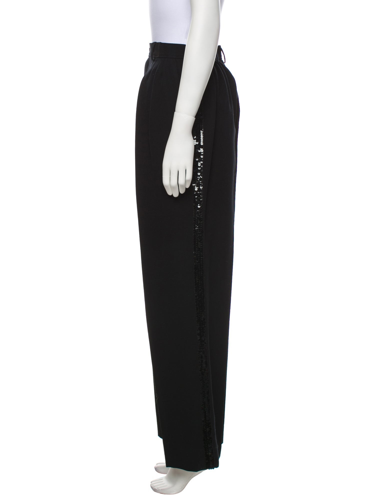 Yves Saint Laurent Rive Gauche Vintage Wide Leg Pants