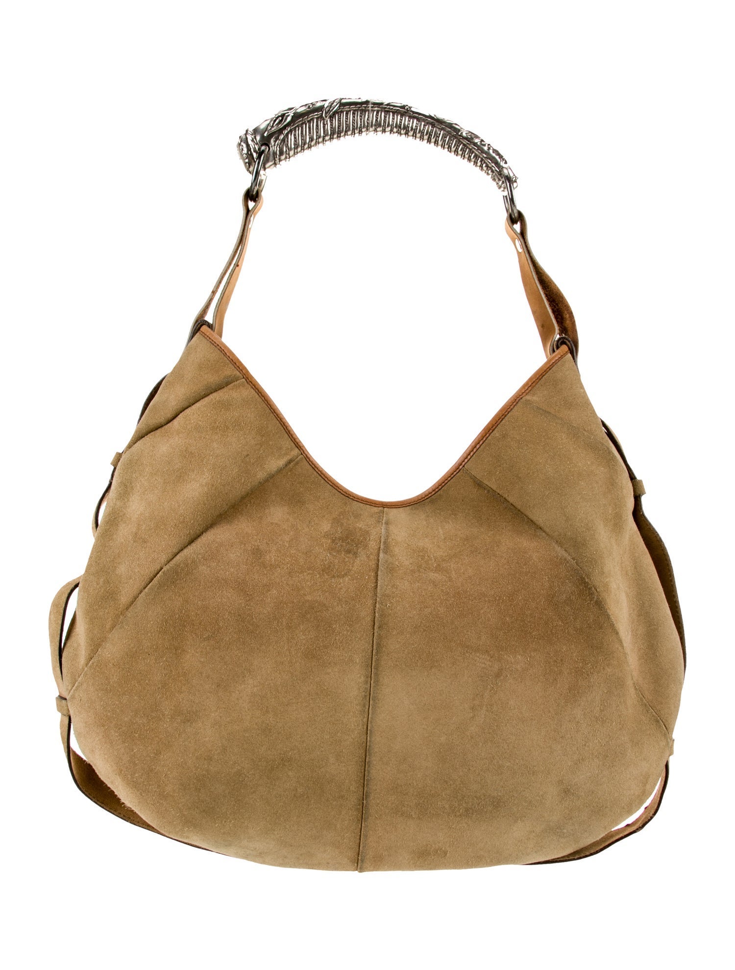 Yves Saint Laurent Rive Gauche Suede Hobo