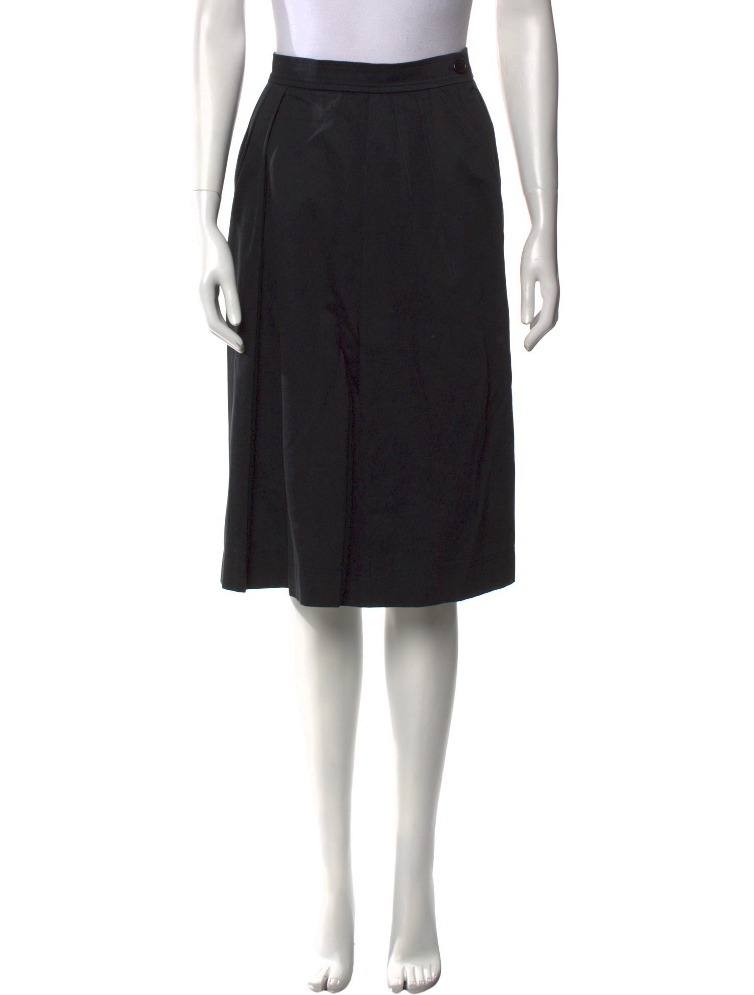 Yves Saint Laurent Rive Gauche Vintage Knee-Length Skirt