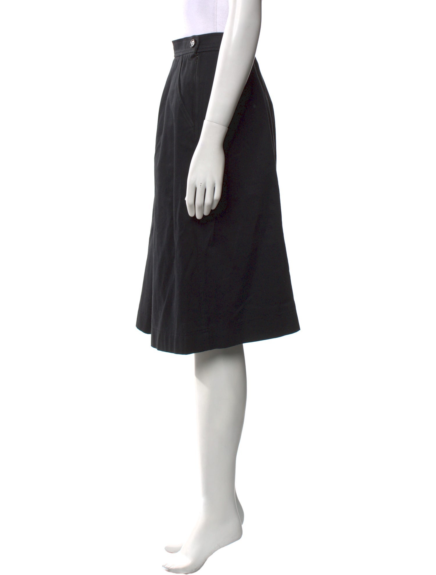 Yves Saint Laurent Rive Gauche Vintage Knee-Length Skirt