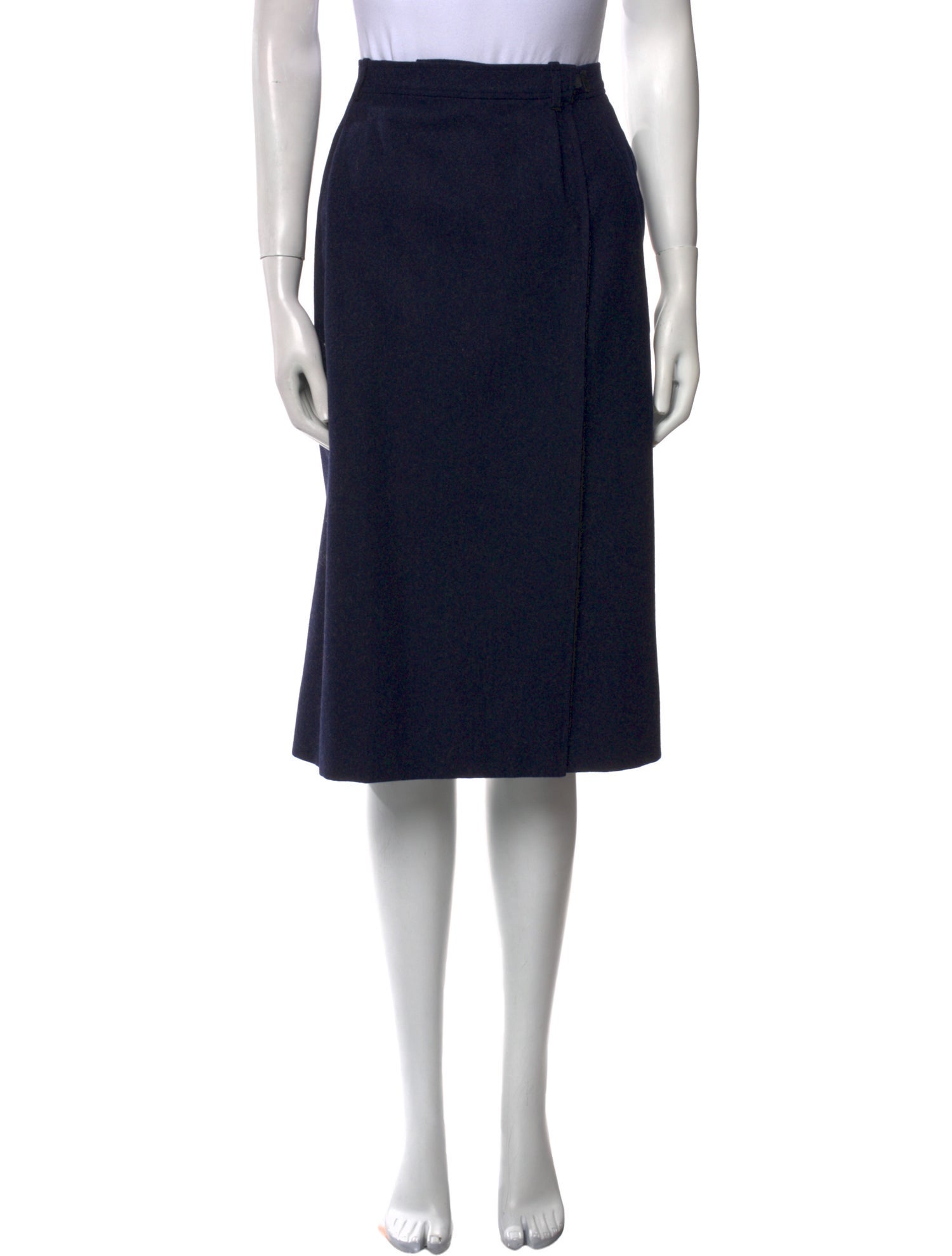 Yves Saint Laurent Rive Gauche Vintage Knee-Length Skirt