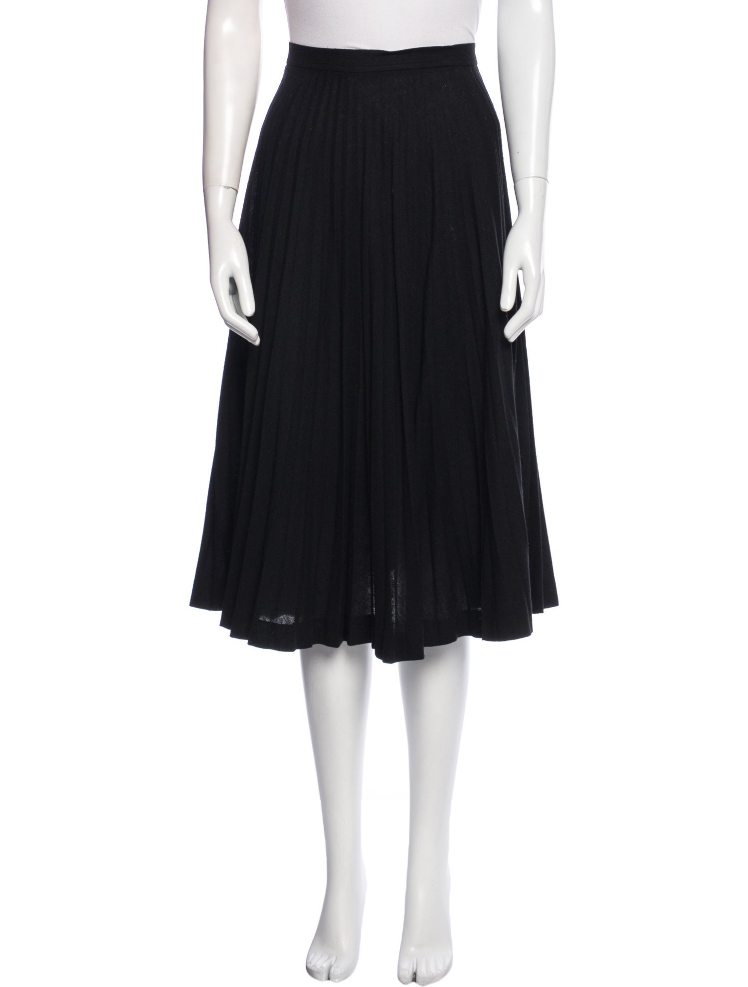 Yves Saint Laurent Rive Gauche Vintage Midi Length Skirt