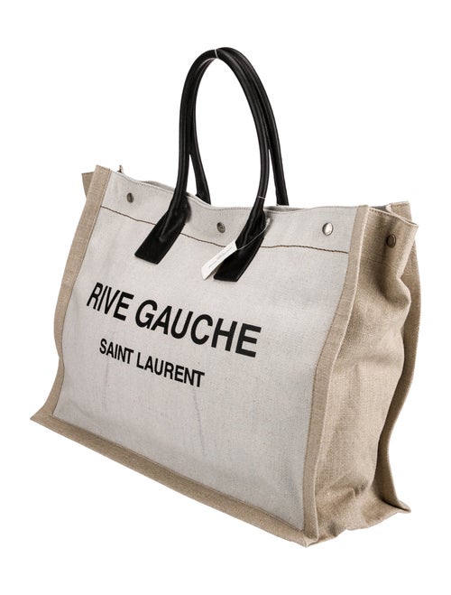 Saint Laurent Canvas Rive Gauche Large