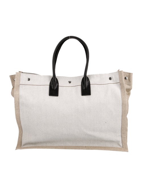 Saint Laurent Canvas Rive Gauche Large