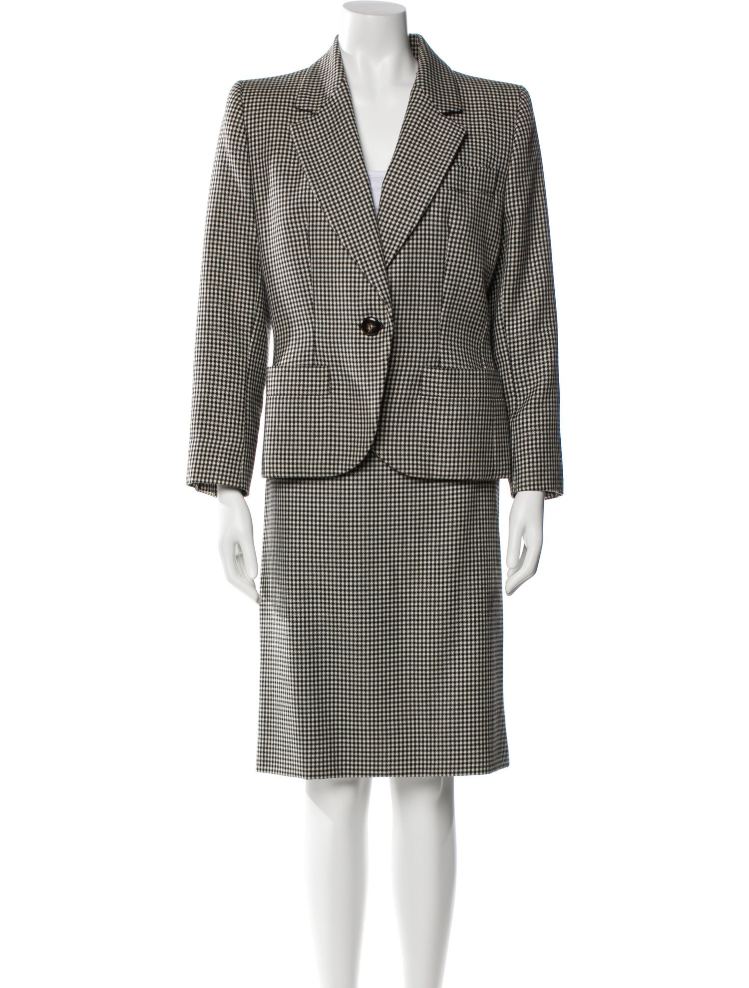 Yves Saint Laurent Rive Gauche Vintage 1990's Skirt Suit w/ Tags