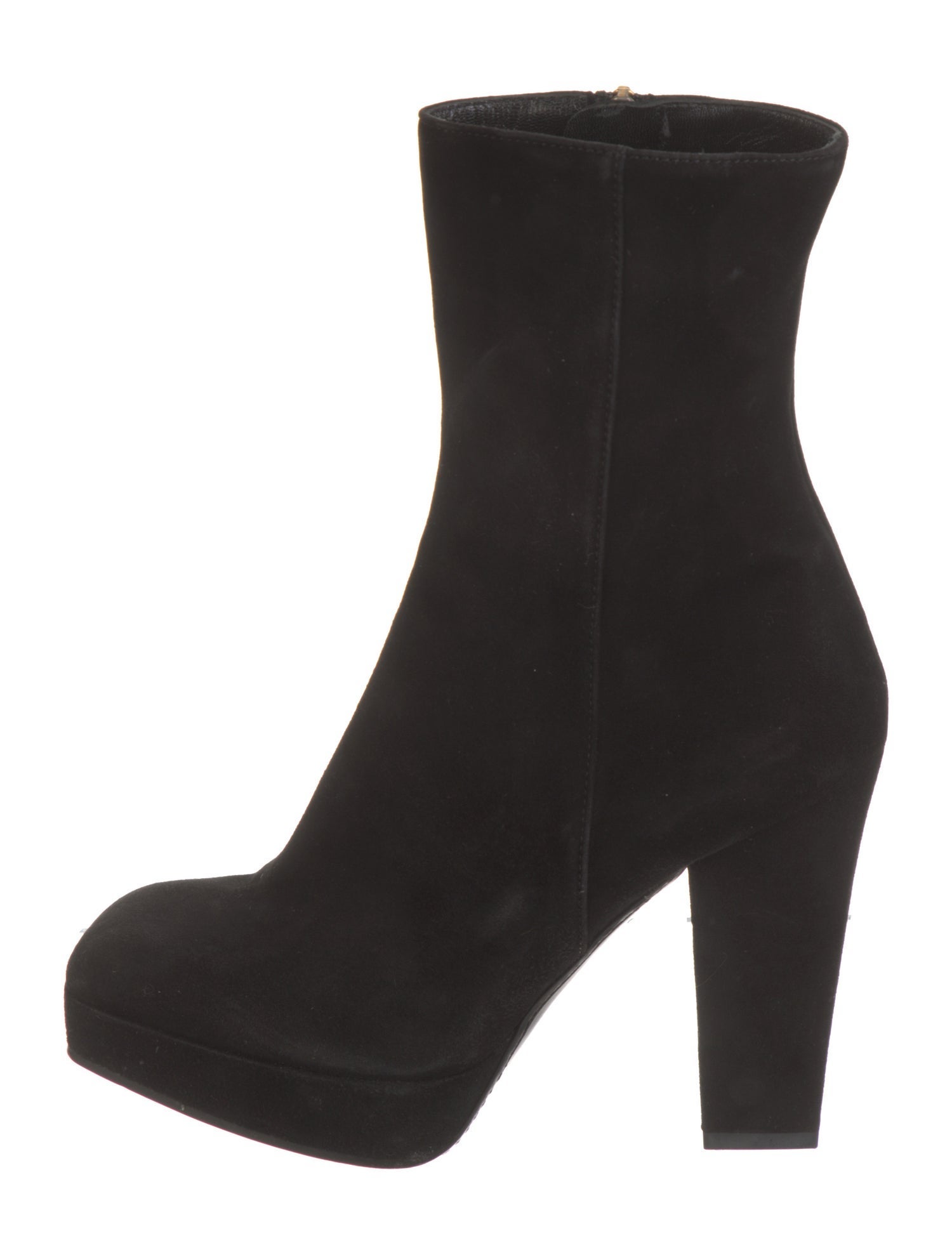 Yves Saint Laurent Rive Gauche Suede Boots