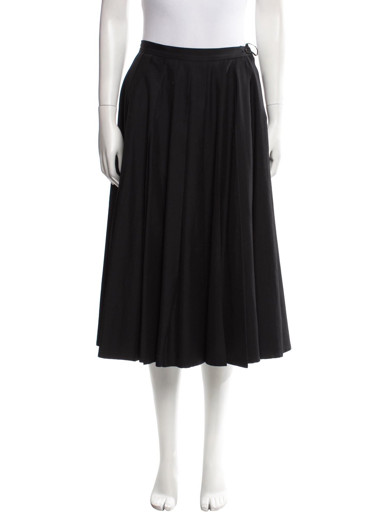 Yves Saint Laurent Rive Gauche Vintage Knee-Length Skirt
