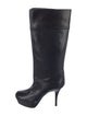 Yves Saint Laurent Rive Gauche Leather Boots