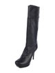 Yves Saint Laurent Rive Gauche Leather Boots